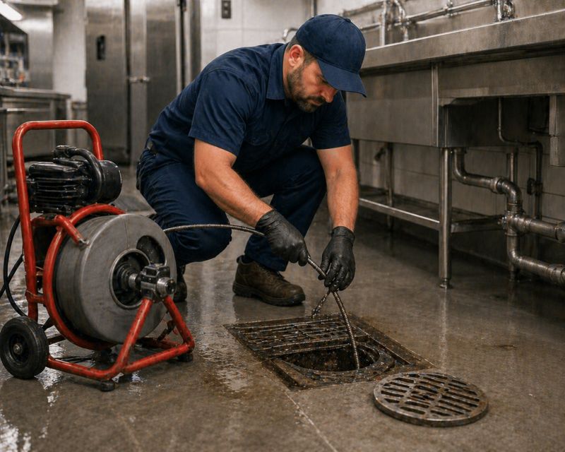 Commercial Drain Cleaning Solutions For High-Use Facilities