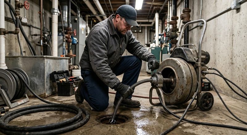 Commercial Drain Cleaning Solutions For High-Use Facilities